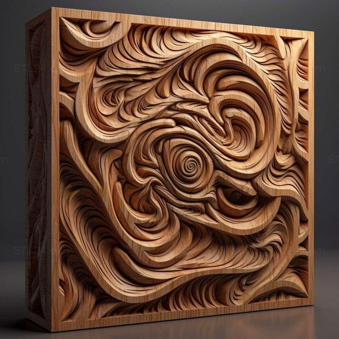 Patterns and decorations (stl illusion 3, PATTERN_203) 3D models for cnc
